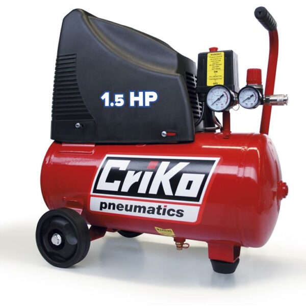 Compresseur Criko 6L + agrafeuse - AD Outillage