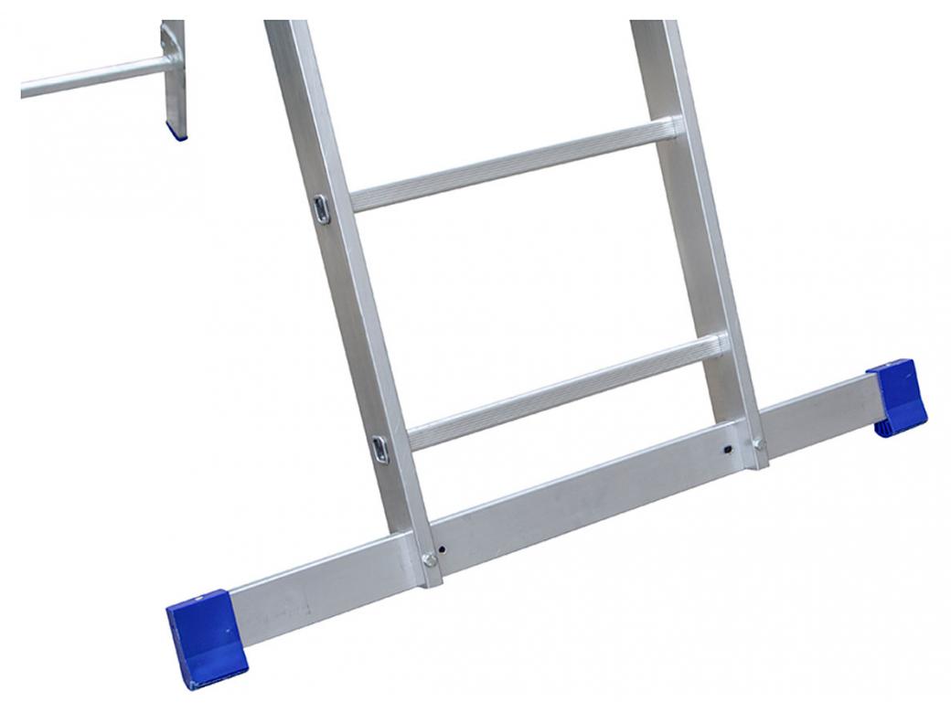 Échelle 3x9 marches en aluminium avec stabilisateur - AD Outillage