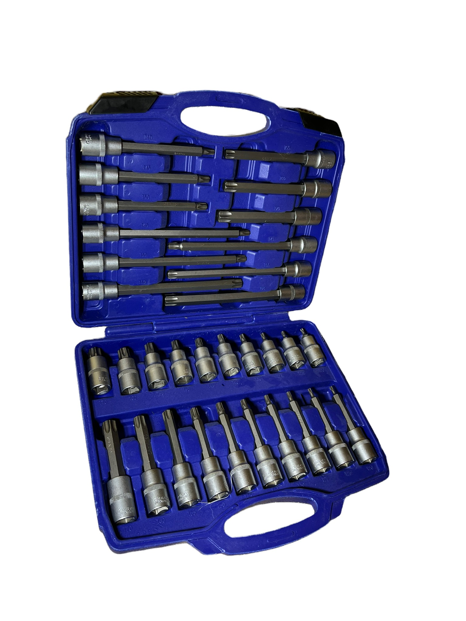 Coffret 32pcs Torx pour racaniac 1/2” - AD Outillage